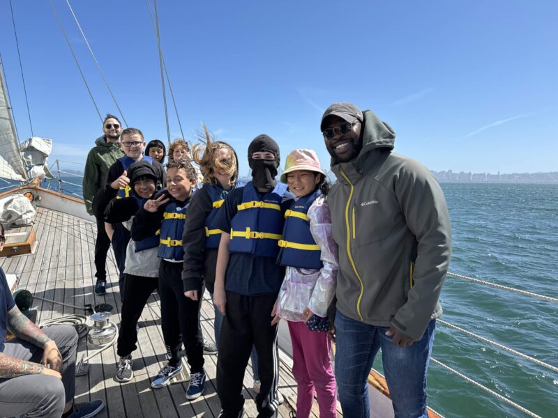 Students from the Fremont School for the Deaf