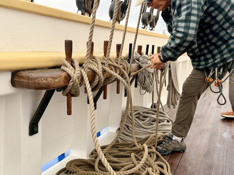 Belaying pin mastery